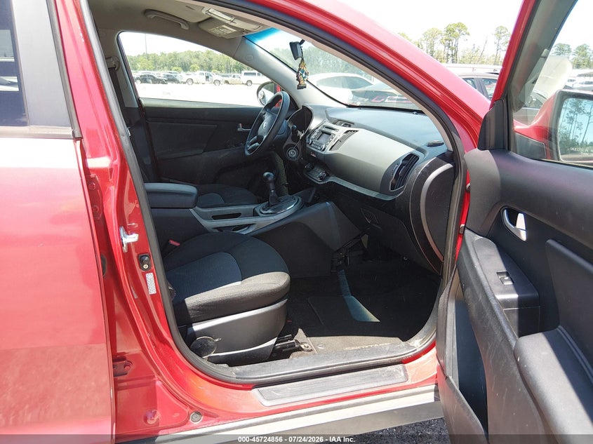 2015 Kia Sportage VIN KNDPB3AC8F7763242 IAAI salvage auction — FRONT END, Clear (Indiana), sold $1,000 on 2026-07-28 (photo 5)