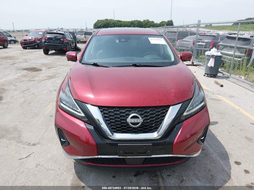 2023 Nissan Murano VIN 5N1AZ2CS1PC128061 IAAI salvage auction — THEFT, Salvage Title, sold $13,200 on 2026-08-06 (photo 6)
