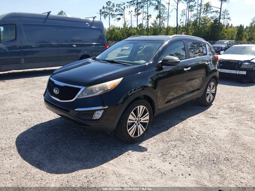 2015 Kia Sportage VIN KNDPC3AC1F7724666 IAAI salvage auction — MECHANICAL, Clear (Florida), sold $1,550 on 2026-07-28 (photo 2)