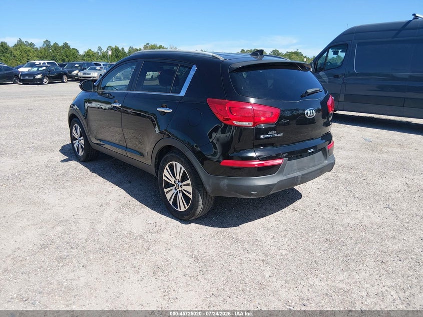 2015 Kia Sportage VIN KNDPC3AC1F7724666 IAAI salvage auction — MECHANICAL, Clear (Florida), sold $1,550 on 2026-07-28 (photo 3)