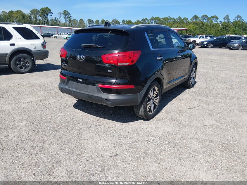 2015 Kia Sportage VIN KNDPC3AC1F7724666 IAAI salvage auction — MECHANICAL, Clear (Florida), sold $1,550 on 2026-07-28 (photo 4)
