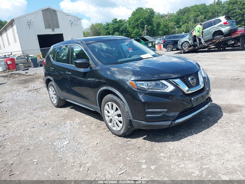 2018 Nissan Rogue VIN JN8AT2MV4JW312645 IAAI salvage auction — REAR END, Salvage Title, sold $2,475 on 2026-09-01 (photo 1)