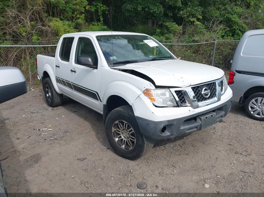 2012 Nissan Navara (frontier) VIN 1N6AD0EV1CC450284 IAAI salvage auction — FRONT END, Clear (Massachusetts), sold $2,150 on 2026-07-30 (photo 1)