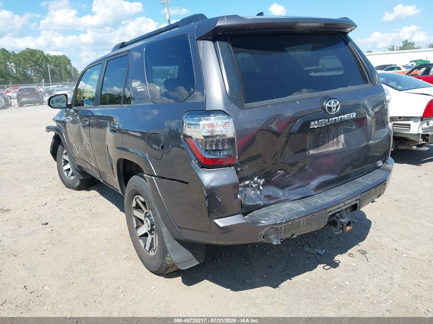 2022 Toyota 4runner VIN JTERU5JR9N6052720 IAAI salvage auction — SIDE, Salvage Title, sold $16,350 on 2026-08-21 (photo 3)