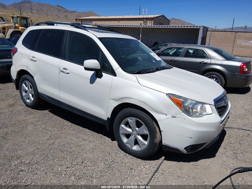 2015 Subaru Forester VIN JF2SJAFC9FH598999 IAAI salvage auction — NORMAL WEAR, Regular (Nevada), sold $725 on 2026-07-31 (photo 1)