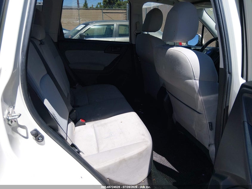 2015 Subaru Forester VIN JF2SJAFC9FH598999 IAAI salvage auction — NORMAL WEAR, Regular (Nevada), sold $725 on 2026-07-31 (photo 8)