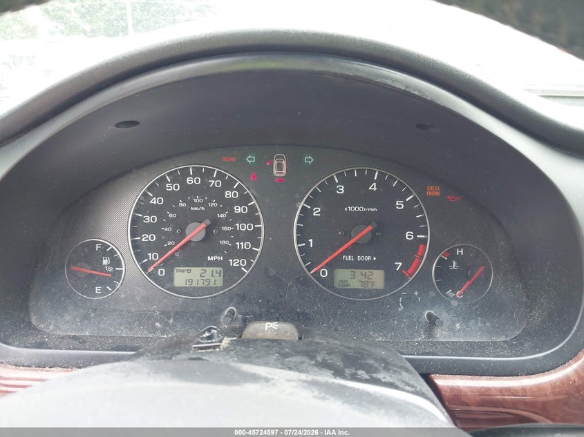 2004 Subaru Outback VIN 4S3BH686246615553 IAAI salvage auction — FRONT END, Salvage (Missouri), sold $100 on 2026-08-31 (photo 7)
