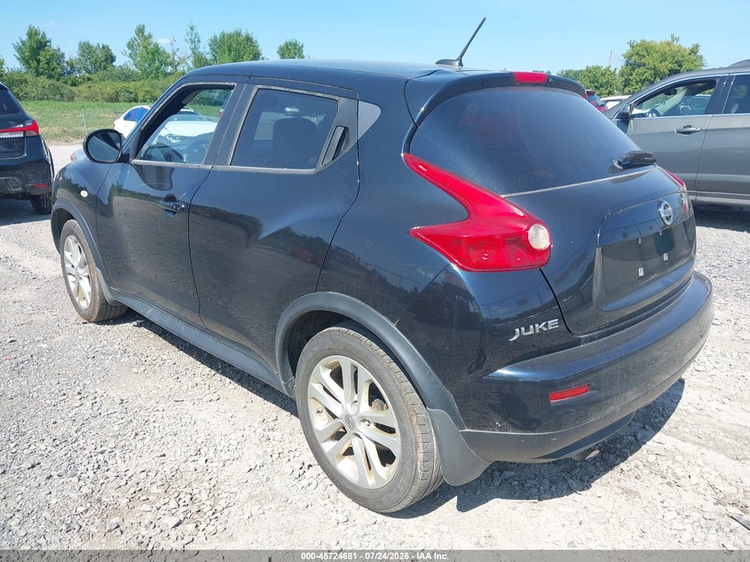 2013 Nissan Juke VIN JN8AF5MV3DT227648 IAAI salvage auction — FRONT END, Clear (New York), sold $25 on 2026-07-30 (photo 3)