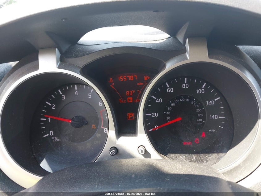 2013 Nissan Juke VIN JN8AF5MV3DT227648 IAAI salvage auction — FRONT END, Clear (New York), sold $25 on 2026-07-30 (photo 7)