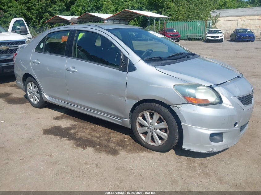 2009 Toyota Yaris VIN JTDBT903091303592 IAAI salvage auction — NORMAL WEAR, Clear (Maryland), sold $850 on 2026-07-28 (photo 1)