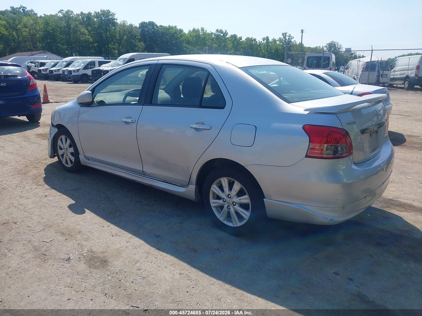 2009 Toyota Yaris VIN JTDBT903091303592 IAAI salvage auction — NORMAL WEAR, Clear (Maryland), sold $850 on 2026-07-28 (photo 3)