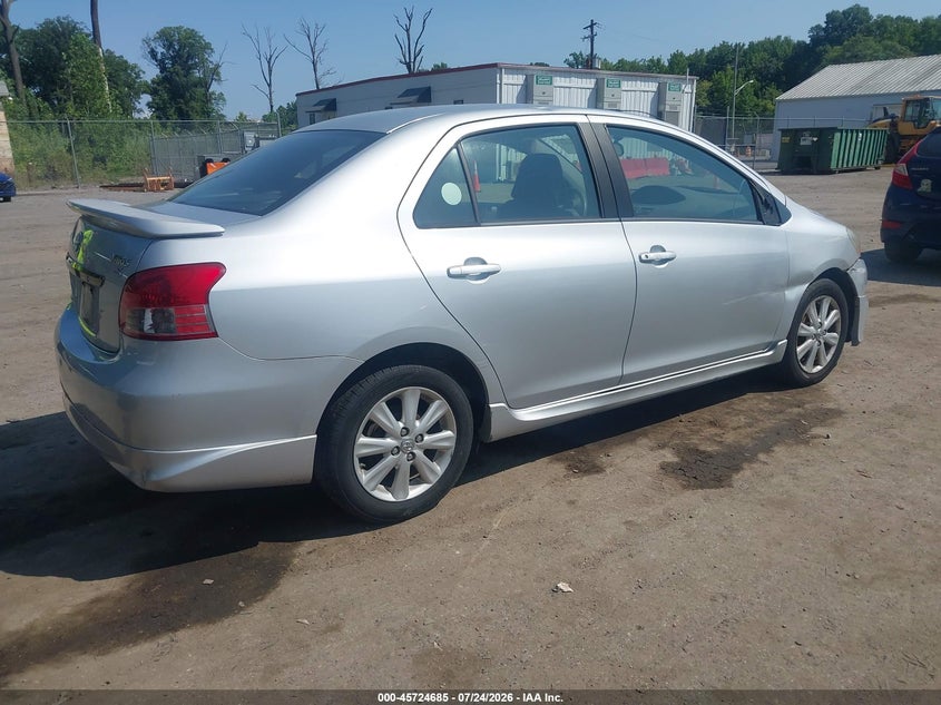2009 Toyota Yaris VIN JTDBT903091303592 IAAI salvage auction — NORMAL WEAR, Clear (Maryland), sold $850 on 2026-07-28 (photo 4)