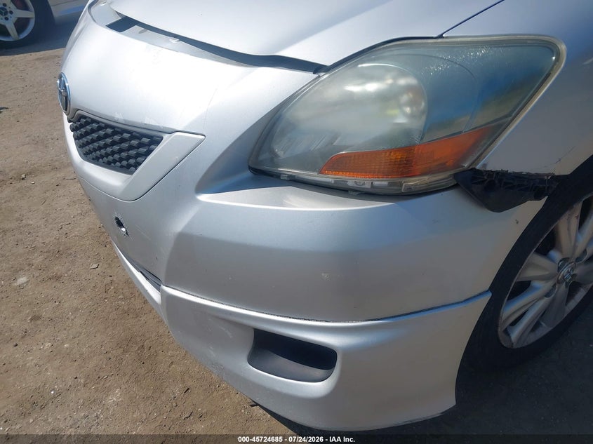 2009 Toyota Yaris VIN JTDBT903091303592 IAAI salvage auction — NORMAL WEAR, Clear (Maryland), sold $850 on 2026-07-28 (photo 6)