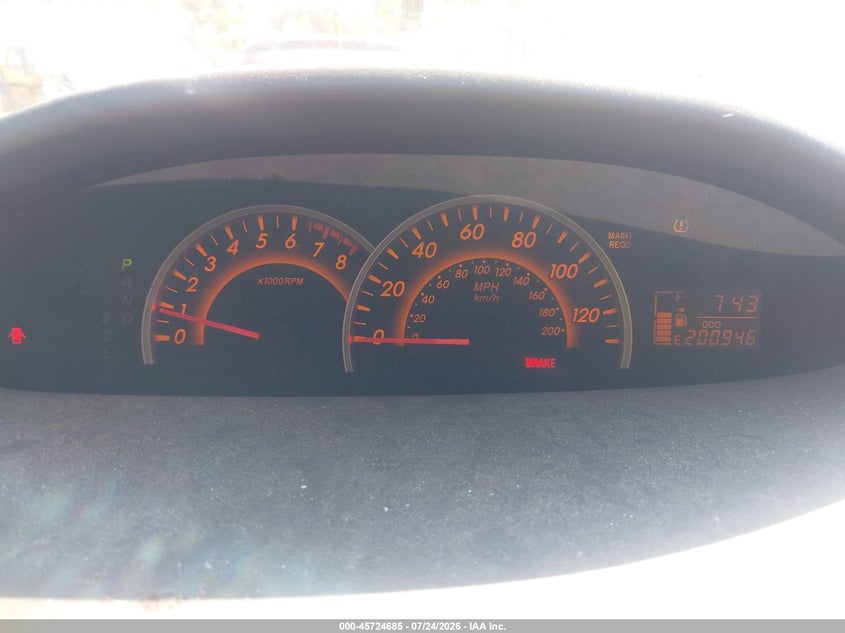 2009 Toyota Yaris VIN JTDBT903091303592 IAAI salvage auction — NORMAL WEAR, Clear (Maryland), sold $850 on 2026-07-28 (photo 7)