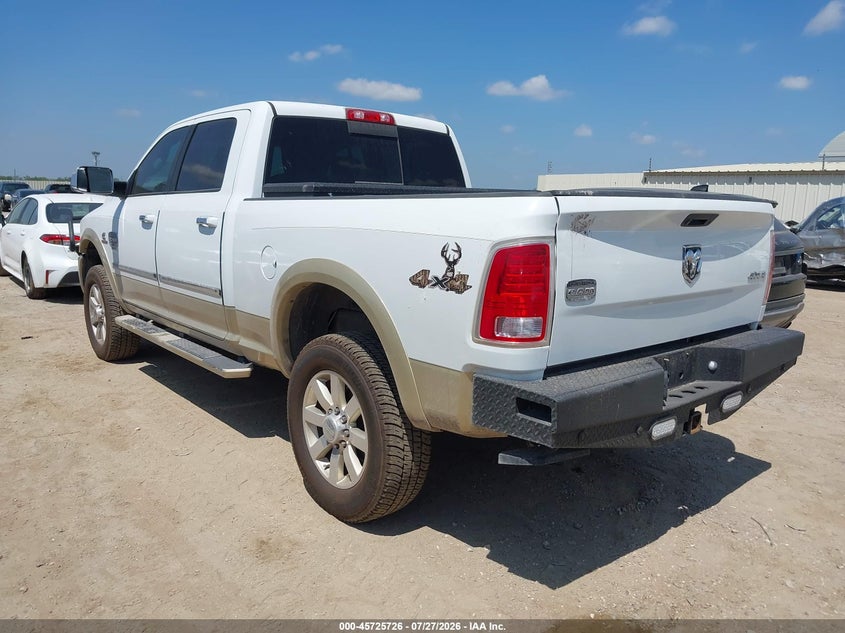 2014 Ram 2500 VIN 3C6UR5GL8EG107330 IAAI salvage auction — WATER/FLOOD, Wait Title, sold $16,950 on 2026-08-24 (photo 3)