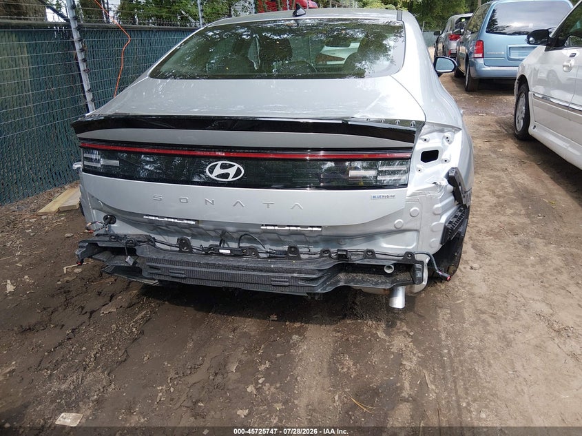 2026 Hyundai Sonata VIN KMHL24JJ3TA170353 IAAI salvage auction — REAR END, Enterprise Vehicles Clear Only (Virginia), sold $25 on 2026-07-30 (photo 6)