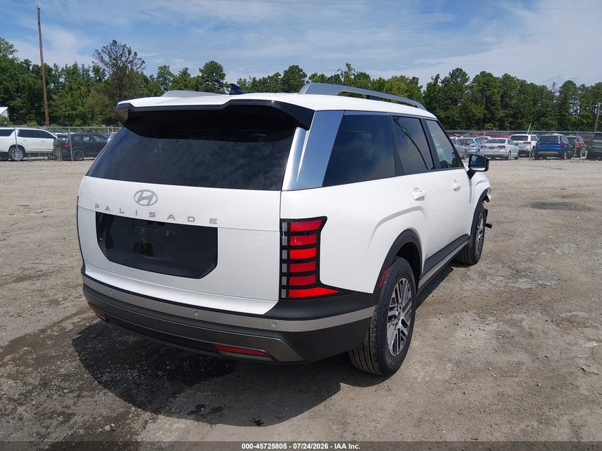 2026 Hyundai Palisade VIN KM8RL5S24TU129720 IAAI salvage auction — RIGHT FRONT, Enterprise Vehicles Clear Only (North Carolina), sold $17,100 on 2026-07-29 (photo 4)