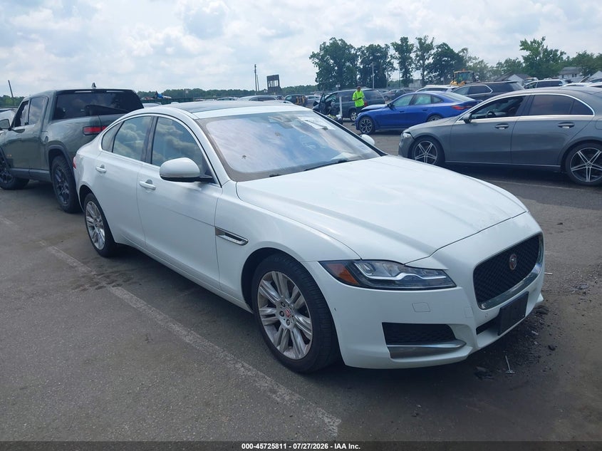 2016 Jaguar Xf VIN SAJBJ4BV3GCY17558 IAAI salvage auction — WATER/FLOOD, Wait Title, sold $1,450 on 2026-09-21 (photo 1)