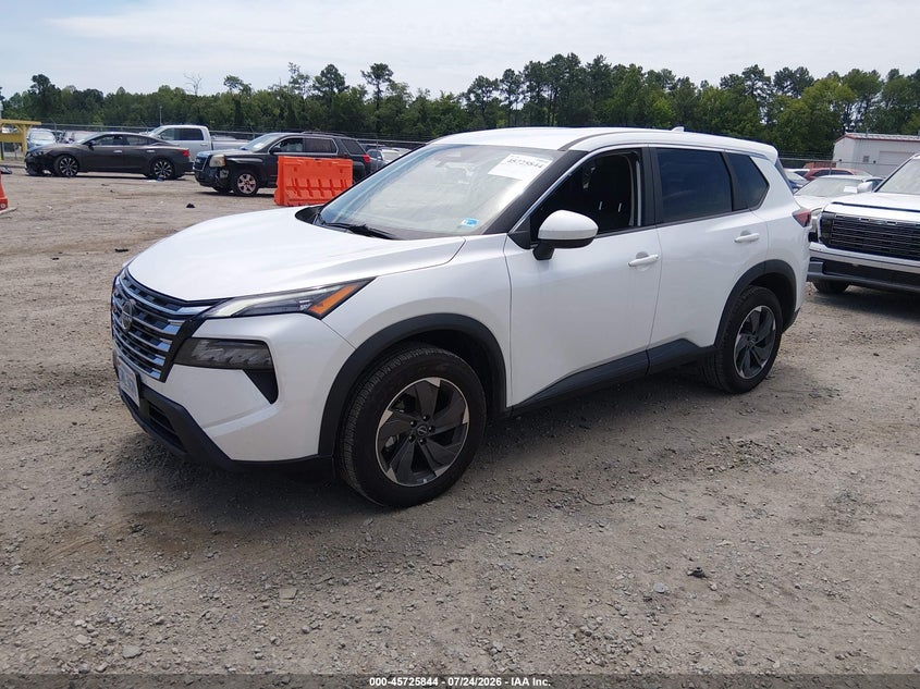 2025 Nissan Rogue VIN 5N1BT3BA3SC824806 IAAI salvage auction — RIGHT FRONT, Enterprise Vehicles Clear Only (North Carolina), sold $9,900 on 2026-07-29 (photo 2)