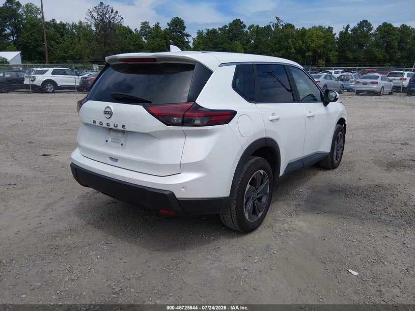 2025 Nissan Rogue VIN 5N1BT3BA3SC824806 IAAI salvage auction — RIGHT FRONT, Enterprise Vehicles Clear Only (North Carolina), sold $9,900 on 2026-07-29 (photo 4)