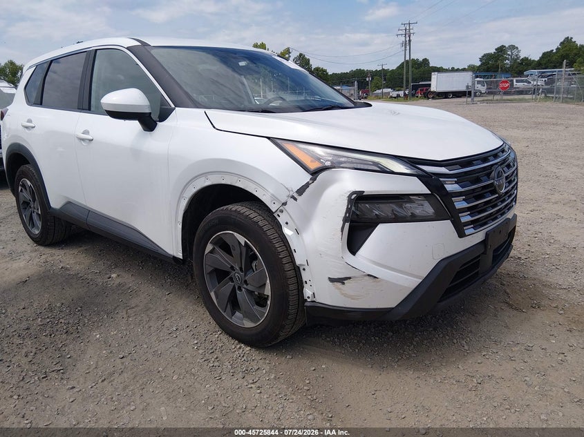 2025 Nissan Rogue VIN 5N1BT3BA3SC824806 IAAI salvage auction — RIGHT FRONT, Enterprise Vehicles Clear Only (North Carolina), sold $9,900 on 2026-07-29 (photo 6)