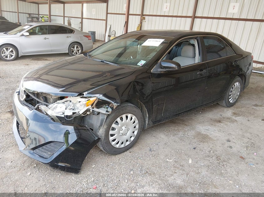 2012 Toyota Camry VIN 4T1BF1FK1CU599540 IAAI salvage auction — Left Front, Salvage, sold $1,250 on 2026-10-12 (photo 2)