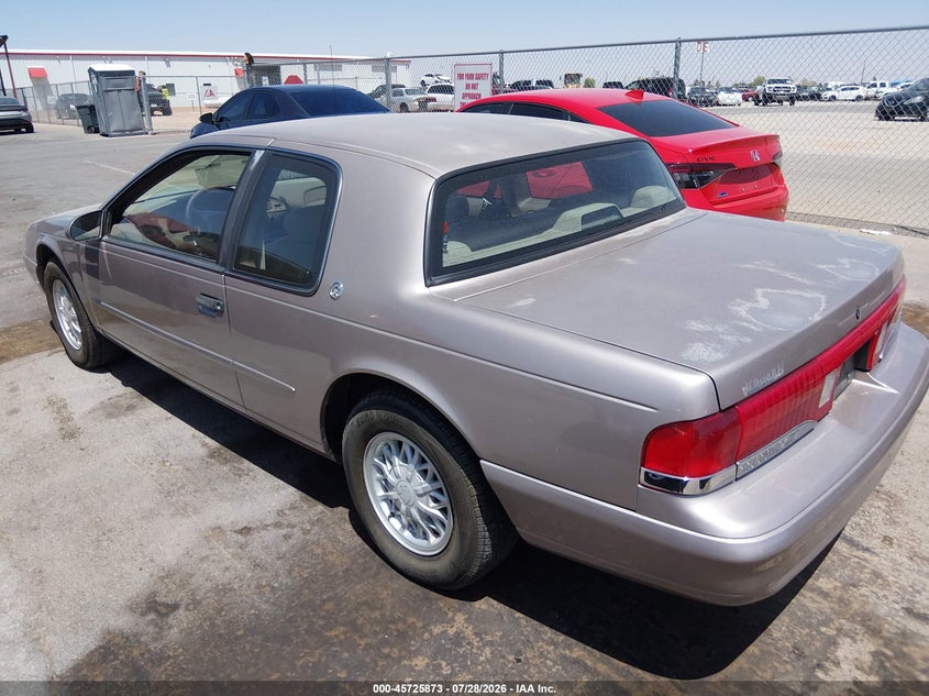 1994 Mercury Cougar VIN 1MELM6247RH604808 IAAI salvage auction — NORMAL WEAR, Clear (New Mexico), sold $675 on 2026-08-05 (photo 3)