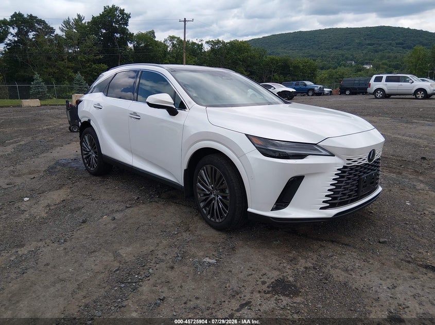 2025 Lexus Rx VIN 2T2BAMCA9SC111474 IAAI salvage auction — REAR END, Salvage Title, sold $32,200 on 2026-08-24 (photo 1)