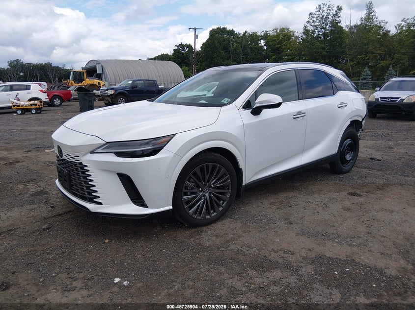 2025 Lexus Rx VIN 2T2BAMCA9SC111474 IAAI salvage auction — REAR END, Salvage Title, sold $32,200 on 2026-08-24 (photo 2)