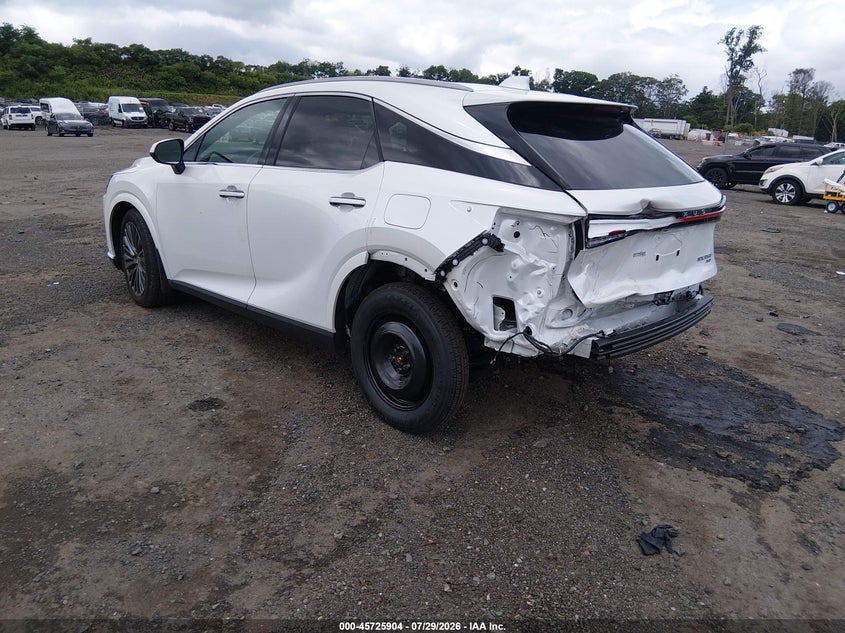 2025 Lexus Rx VIN 2T2BAMCA9SC111474 IAAI salvage auction — REAR END, Salvage Title, sold $32,200 on 2026-08-24 (photo 3)