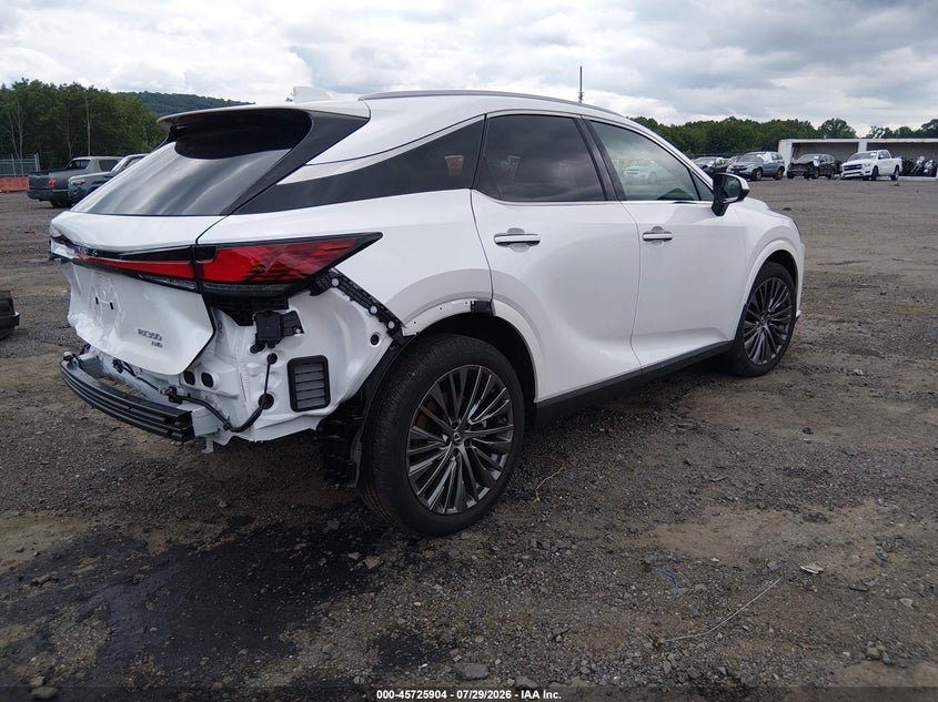 2025 Lexus Rx VIN 2T2BAMCA9SC111474 IAAI salvage auction — REAR END, Salvage Title, sold $32,200 on 2026-08-24 (photo 4)