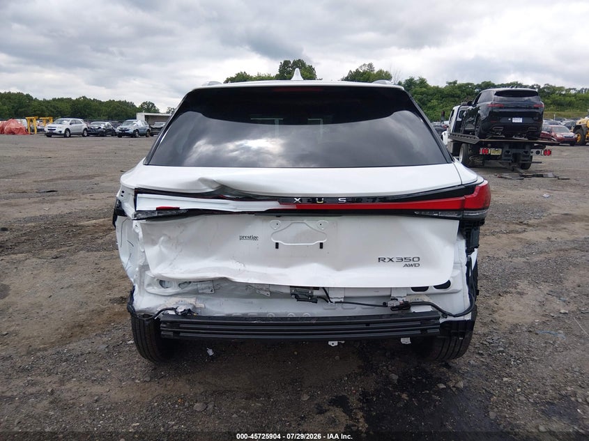2025 Lexus Rx VIN 2T2BAMCA9SC111474 IAAI salvage auction — REAR END, Salvage Title, sold $32,200 on 2026-08-24 (photo 6)