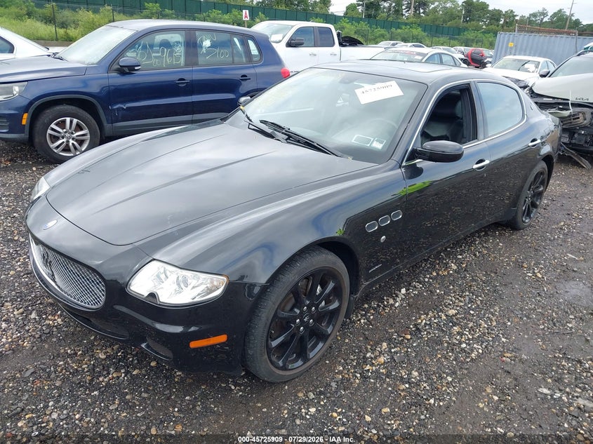 2007 Maserati Quattroporte VIN ZAMCE39A370026805 IAAI salvage auction — NORMAL WEAR, Clear (New York), sold $1,850 on 2026-08-04 (photo 2)