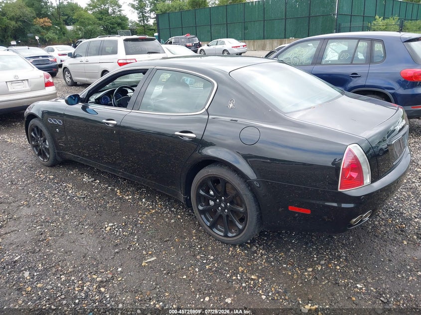 2007 Maserati Quattroporte VIN ZAMCE39A370026805 IAAI salvage auction — NORMAL WEAR, Clear (New York), sold $1,850 on 2026-08-04 (photo 3)