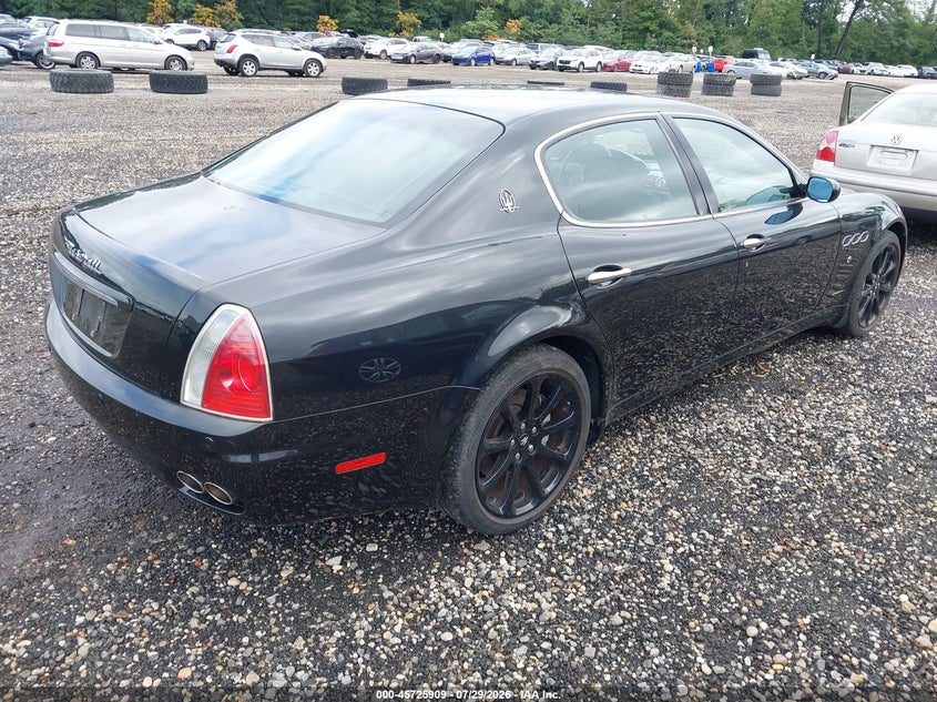 2007 Maserati Quattroporte VIN ZAMCE39A370026805 IAAI salvage auction — NORMAL WEAR, Clear (New York), sold $1,850 on 2026-08-04 (photo 4)