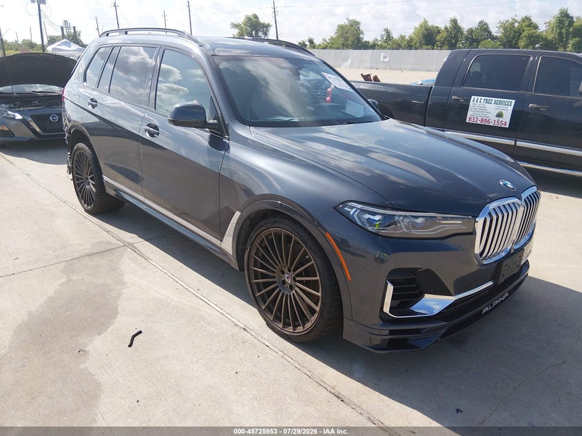 2021 BMW X7 VIN 5UXCX6C18M9F67950 — IAAI salvage auction photo