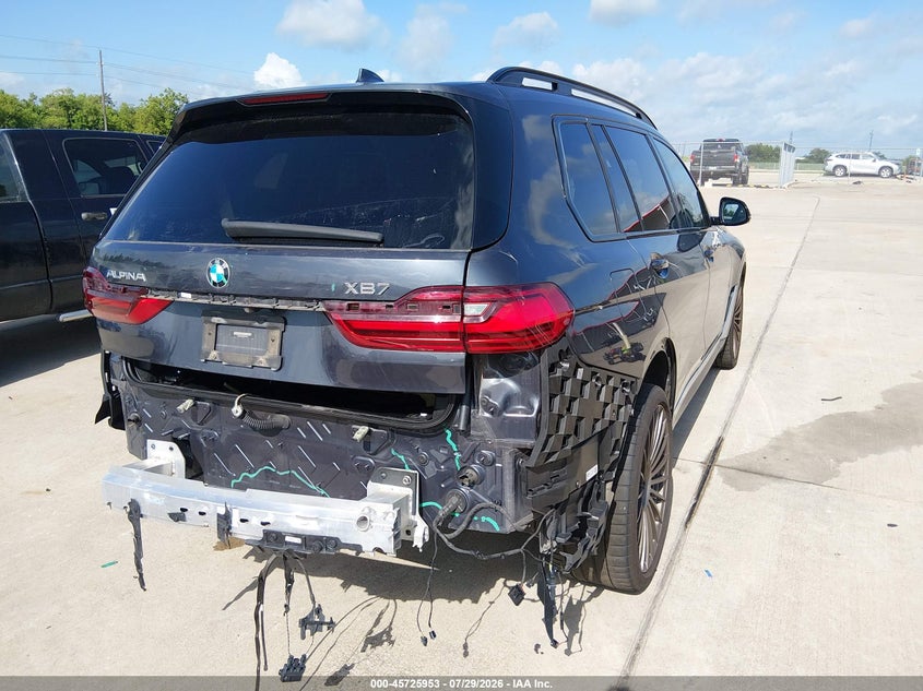 2021 BMW X7 VIN 5UXCX6C18M9F67950 IAAI salvage auction — REAR END, Salvage Title, sold $38,600 on 2026-08-31 (photo 6)