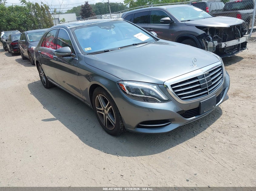 2016 Mercedes-benz S-klasse VIN WDDUG8FB4GA244667 — IAAI salvage auction photo