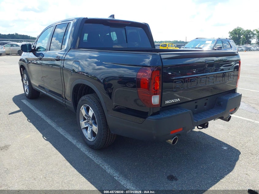 2026 Honda Ridgeline VIN 5FPYK3F57TB018784 IAAI salvage auction — FRONT END, Enterprise Vehicles Clear Only (New Jersey), sold $21,000 on 2026-08-19 (photo 3)