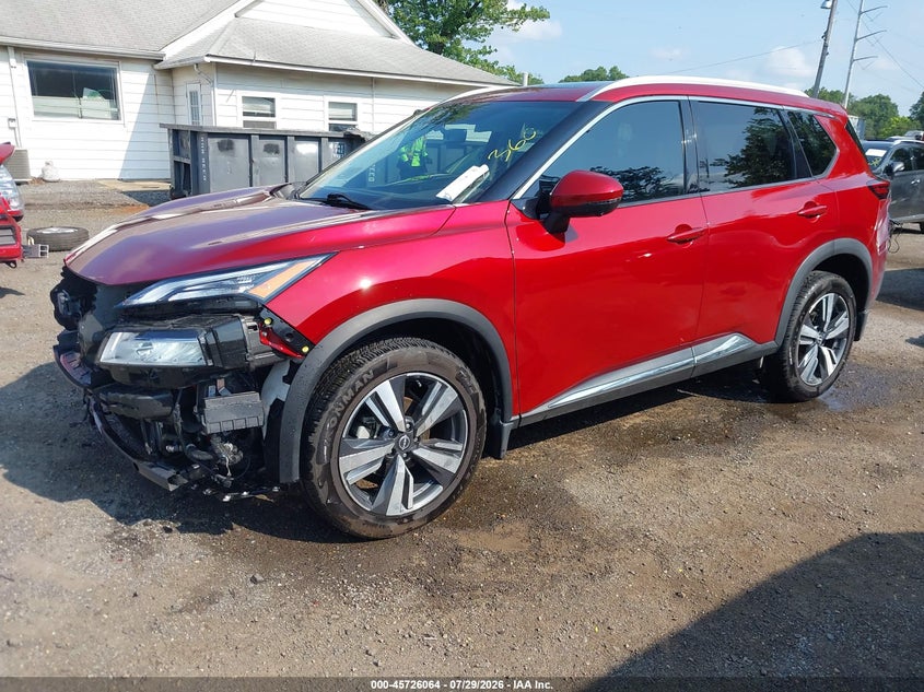 2023 Nissan Rogue VIN 5N1BT3CB2PC830515 IAAI salvage auction — FRONT END, Salvage - Greater Than 75% (Maryland), sold $7,200 on 2026-08-22 (photo 2)