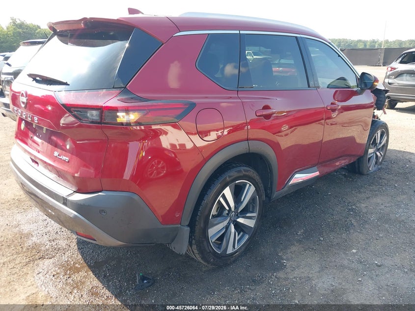 2023 Nissan Rogue VIN 5N1BT3CB2PC830515 IAAI salvage auction — FRONT END, Salvage - Greater Than 75% (Maryland), sold $7,200 on 2026-08-22 (photo 4)