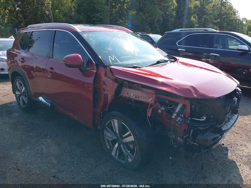 2023 Nissan Rogue VIN 5N1BT3CB2PC830515 IAAI salvage auction — FRONT END, Salvage - Greater Than 75% (Maryland), sold $7,200 on 2026-08-22 (photo 6)