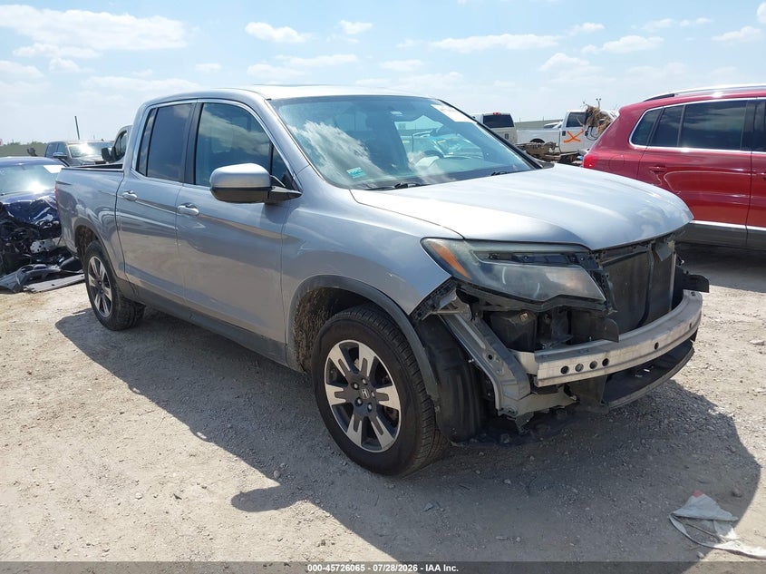 2019 Honda Ridgeline VIN 5FPYK3F56KB043416 — IAAI salvage auction photo