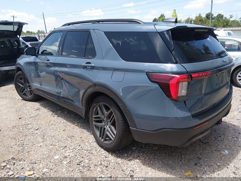 2026 Ford Explorer VIN 1FMUK7KH9TGA35442 IAAI salvage auction — SIDE, Enterprise Vehicles Clear Only (Texas), sold $8,600 on 2026-07-30 (photo 3)