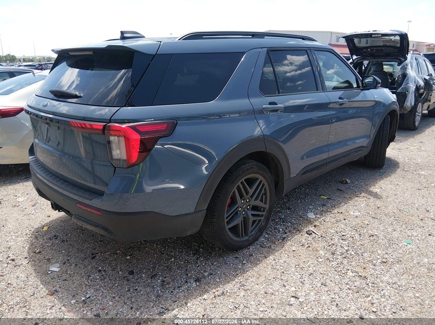 2026 Ford Explorer VIN 1FMUK7KH9TGA35442 IAAI salvage auction — SIDE, Enterprise Vehicles Clear Only (Texas), sold $8,600 on 2026-07-30 (photo 4)
