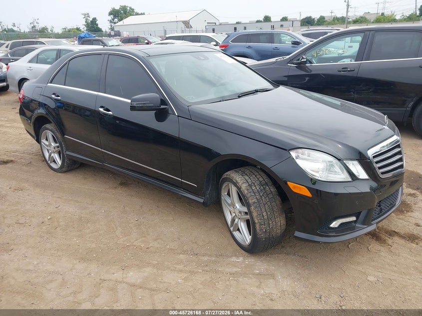 2011 Mercedes-benz E-class VIN WDDHF9AB2BA501156 IAAI salvage auction — NORMAL WEAR, Original (Ohio), sold $250 on 2026-08-13 (photo 1)