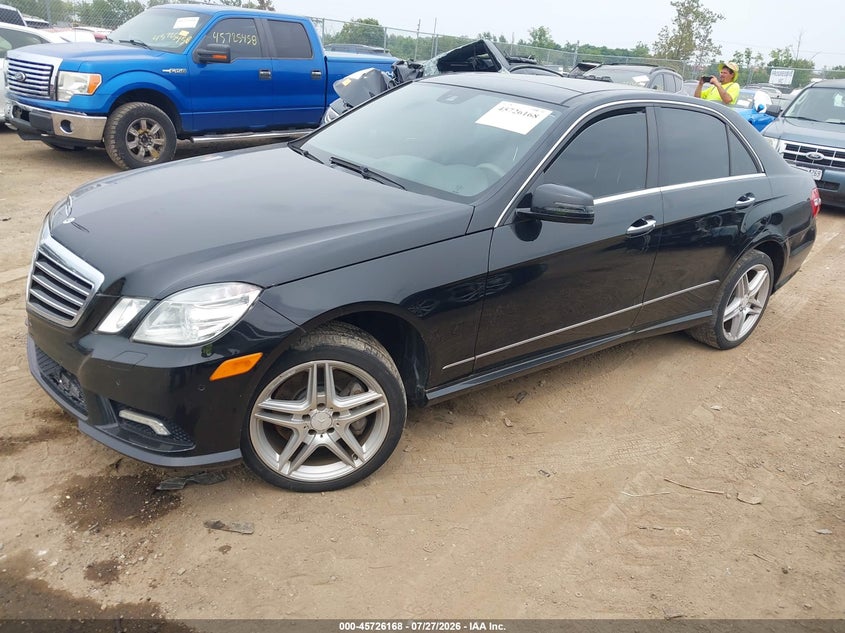 2011 Mercedes-benz E-class VIN WDDHF9AB2BA501156 IAAI salvage auction — NORMAL WEAR, Original (Ohio), sold $250 on 2026-08-13 (photo 2)