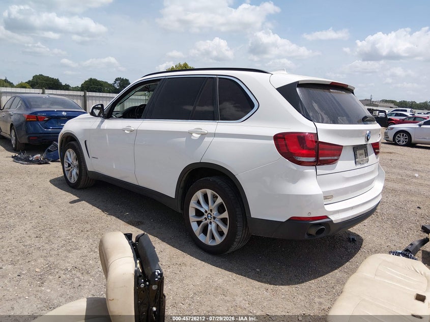 2016 BMW X5 VIN 5UXKR2C50G0R71770 IAAI salvage auction — STORM DAMAGE, Salvage (Louisiana), sold $2,100 on 2026-09-10 (photo 3)