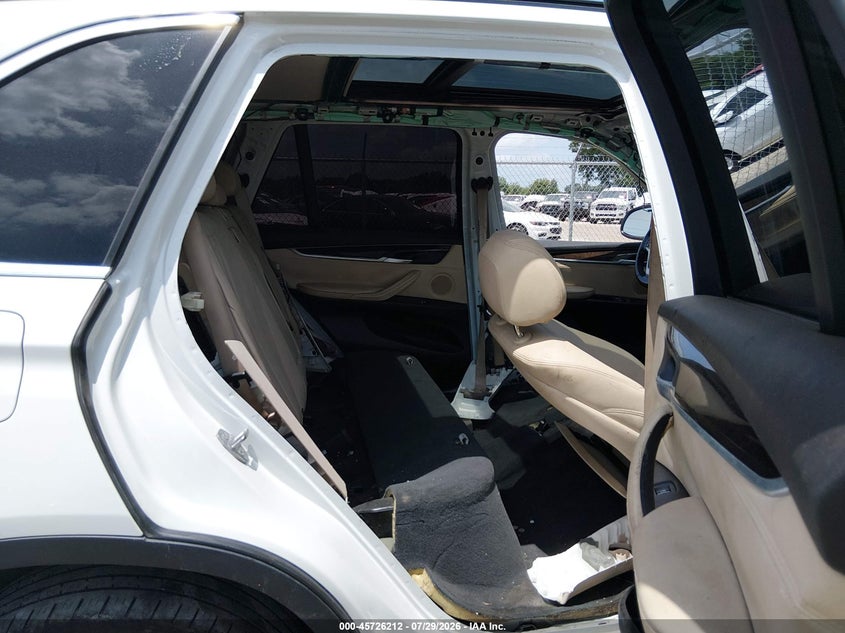 2016 BMW X5 VIN 5UXKR2C50G0R71770 IAAI salvage auction — STORM DAMAGE, Salvage (Louisiana), sold $2,100 on 2026-09-10 (photo 8)