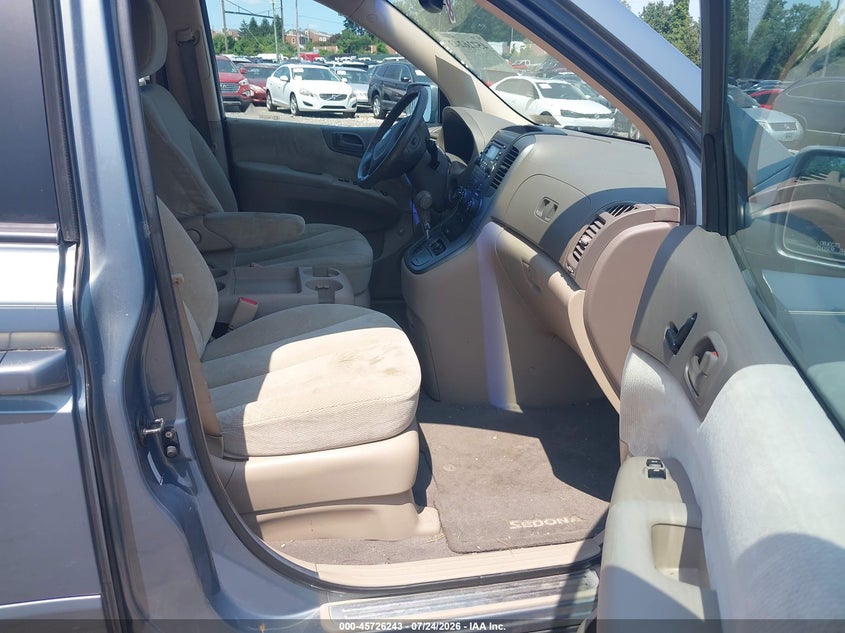 2008 Kia SEDONA VIN KNDMB233486203608 IAAI salvage auction — NORMAL WEAR, Clear (Pennsylvania), sold $475 on 2026-07-31 (photo 5)
